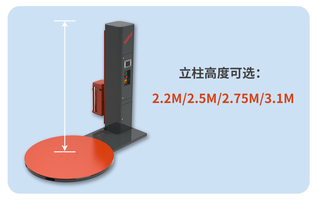 美奇斯托盤纏繞機，省膜！省人！！省心！！！(圖6)